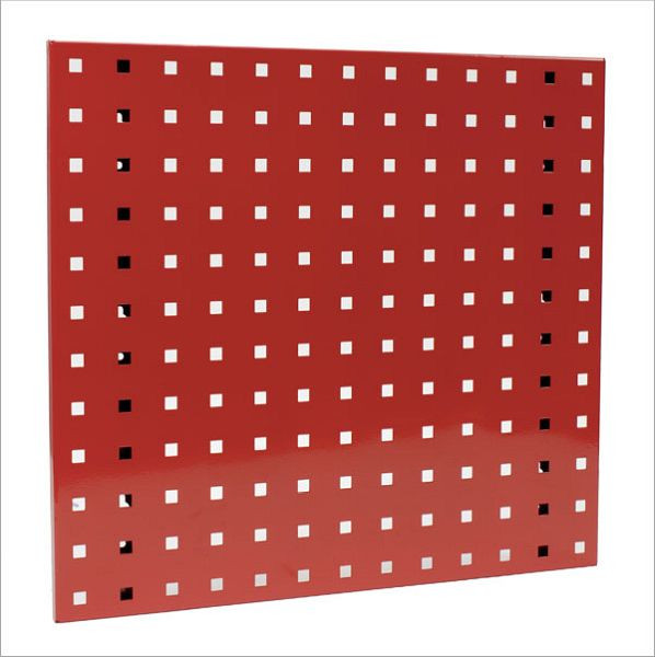 ADB Lochplatte, Maße: 493x456mm, Farbe: rot, RAL 3020, 23031
