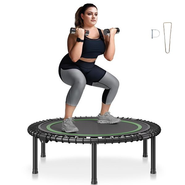 VEVOR Mini-Fitness-Trampolin Trainingstrampolin Erwachsene, 1027mm 150kg Faltbar, YXJSBCBDBSKZHN1OEV0
