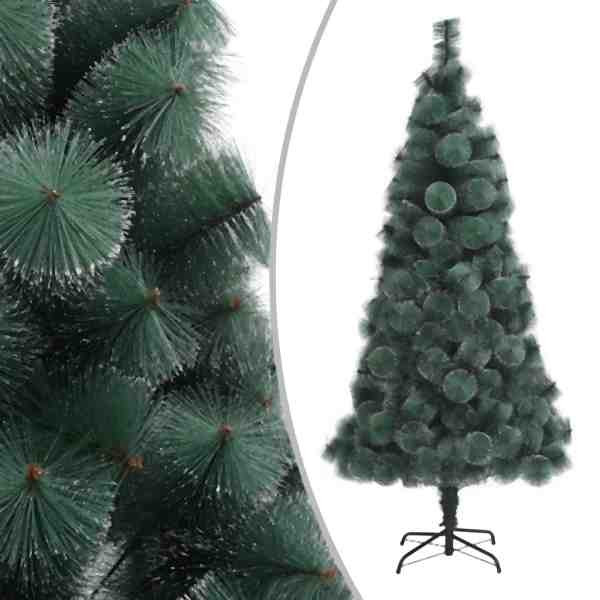 vidaXL Künstlicher Weihnachtsbaum mit Ständer Grün 210cm PET, 328485