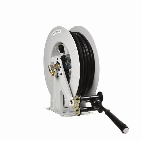 Ebinger Schlauchaufroller OSK 400 Öl ohne Schlauch Rahmen und Achse in