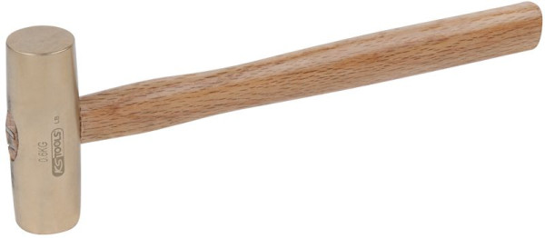 KS Tools BRONZEplus Maschinistenhammer, 900g, amerikanische Form, 963.2145