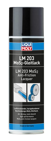 LIQUI MOLY LM 203 MoS2-Gleitlack, Dose Aerosol, VE: 0,3 Liter, 23146