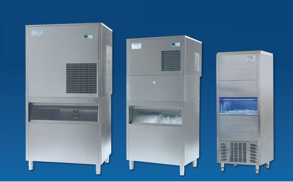 Wessamat Eisbereiter Cube-Line, für Quadratische Eiswürfel, Luftkühlung, 230 kg, Leistung: 240 kg/Tag, 2220