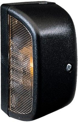 HELLA Kennzeichenleuchte, Halogen, 12V, ADR/GGVS, Lichtscheibenfarbe: glasklar, Stecker: offene Kabelenden, links/rechts, 2KA 998 523-407