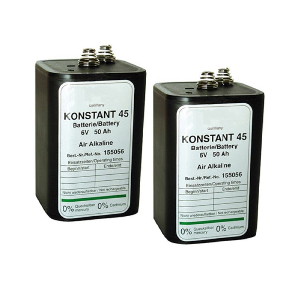 Stein HGS Batterie 'Konstant 45' für Elektronenblitzleuchte Star-Flash LED, VE: 2 Stück, 90.5057