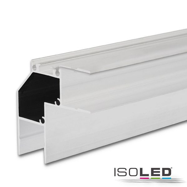 ISOLED LED Eckprofil HIDE ANGLE Aluminium weiß RAL 9003, 200cm, 114811