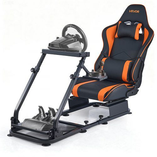 VEVOR Lenkradständer, Doppelarm-Cockpit für Logitech G25/G27/G29/G920/G923, Thrustmaster T300RS/TX F458/T500RS/T3PA-PRO, ZXZCSGSBWXSQX8MP1001V0
