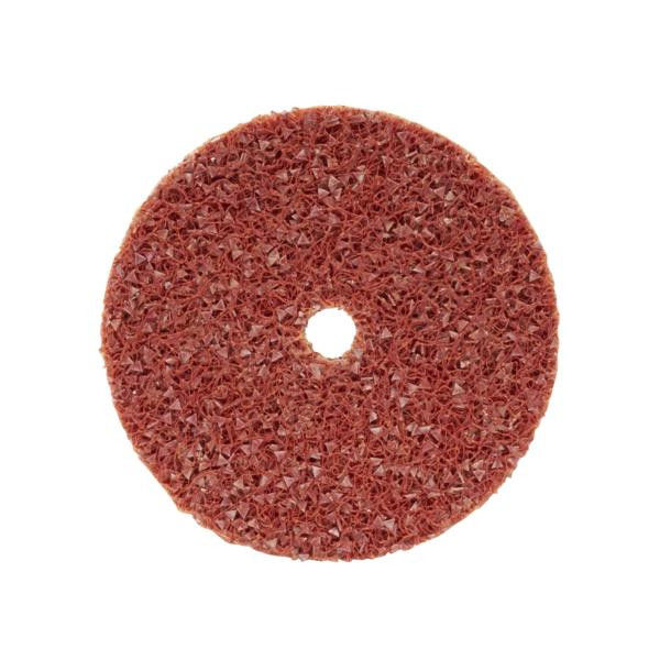 3M Scotch-Brite Kompaktscheibe RC-UW, 50,8 mm, 6,35 mm, 6,35 mm, Härte 9, C, extra coarse+, VE: 60 Scheiben, 7000046295