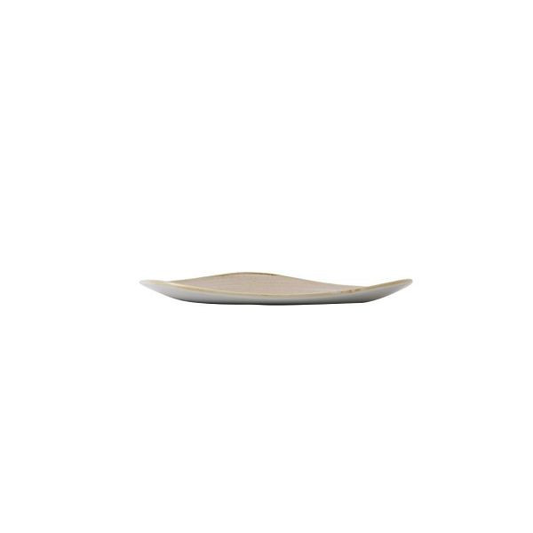 Churchill Stonecast Dreieckiger Teller, Muskatcreme, 192 mm (12 Stück), GR941