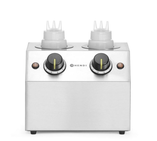 Hendi Saucenwärmer doppelt, 2x 650 ml 230V 400W, 201725