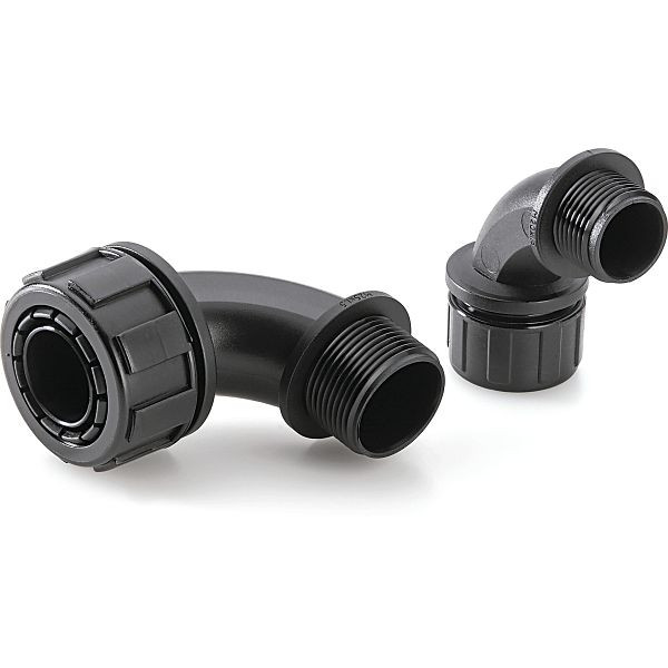 LAPP Winkel-Schlauchverschraubung SILVYN® MPC 90° M 25X1,5 / 25, schwarz, VE: 10 Stück, 55502483
