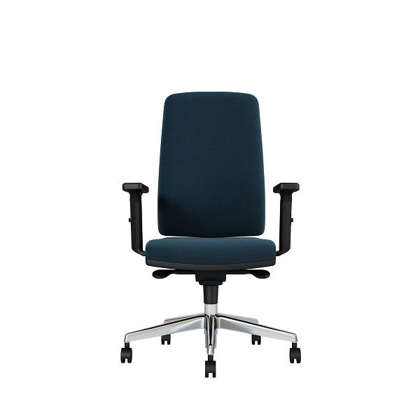 Bisley Bürodrehstuhl Stone, Tiefenverstellbarer Sitz, Mit 3D Armlehnen, Aluminiumfußkreuz, TN9612 amazon, STONETADTN9612