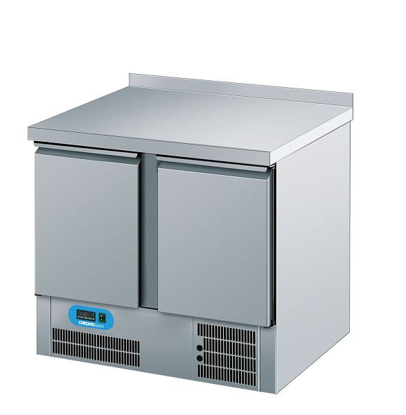 CHROMOnorm Kühltisch BR 795 2 Türen GN 1/1, 950x700x850 mm, hinten auf, CKTT07950CEV
