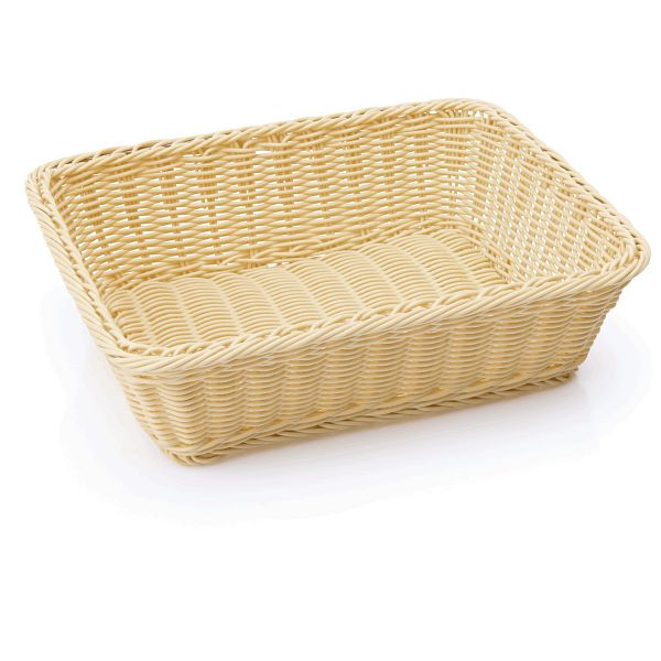 WAS Basket GN 31 Systemkorb GN 1/2-100 mm, hellbraun, Polypropylen, 3142121