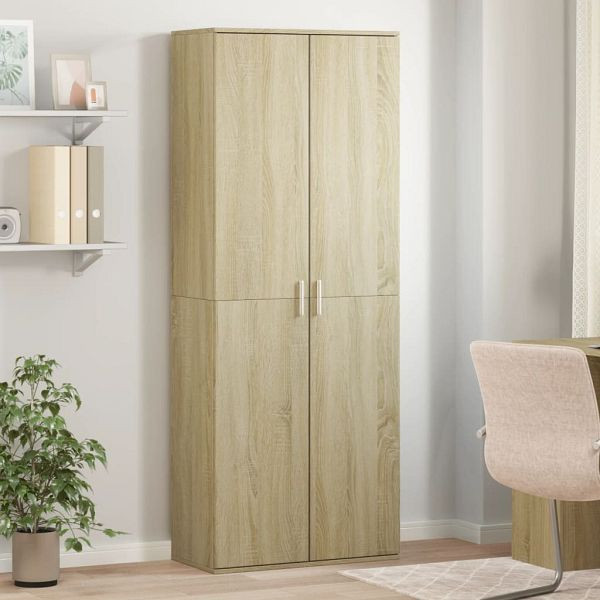 vidaXL Highboard Sonoma-Eiche 70x35x180 cm Holzwerkstoff, 3276660