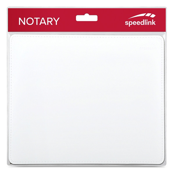 Speedlink NOTARY Soft Touch Mauspad, weiß, SL-6243-LWT