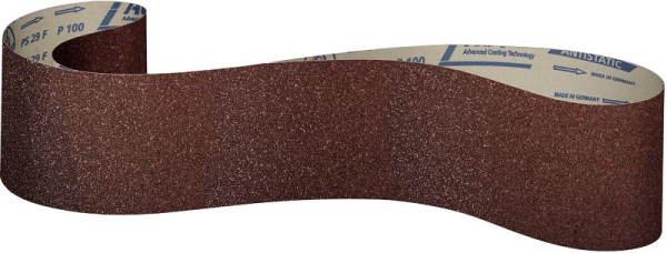 Klingspor PS 29 F Schleifbänder 150 x 7800 mm Korn 80 F2 mit Papierunterlage, VE: 10 Stück, 307840
