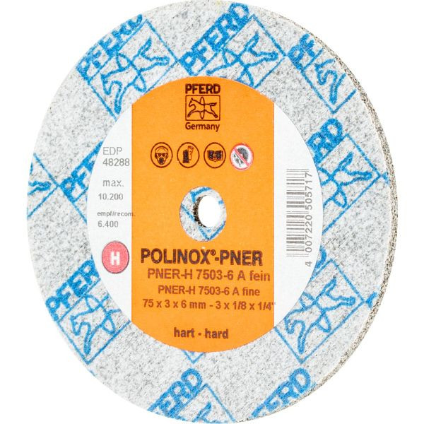 Pferd POLINOX-Kompaktschleifrad PNER-H 7503-6 A F, VE: 10 Stück, 44691010