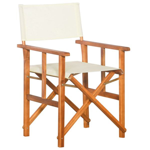 vidaXL Regiestuhl Massivholz Akazie, 45596