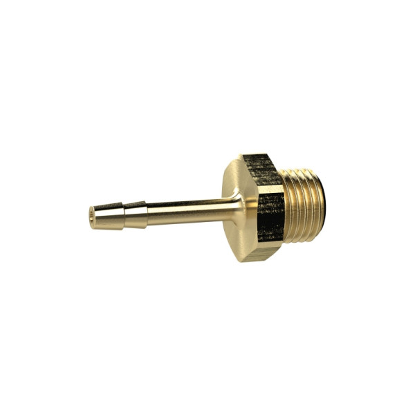 Riegler Einschraubschlauchtülle, G 1/8, für Schlauch LW 6 mm, SW 14, MS, 130984
