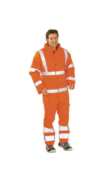 Planam Warnschutz Parka, uni orange, Größe M, 2053048