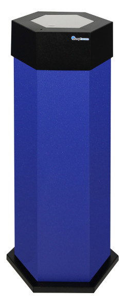 stumpf Sixco 1 Abfallsammler Blue touchless, ultramarinblau-metallic, inkl. Ladegerät, 564-045-05