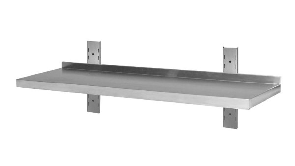 Skyrainbow Wandbord Edelstahl verstärkt, 1 Boden, 180x30 cm, THWBS1R183S