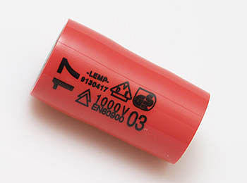 Lemp Steckschlüssel Einsatz 17mm 1/2" normal Sechskant gefederte Kugel, 9130417