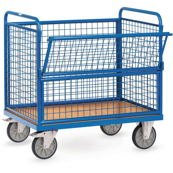 Fetra Drahtkastenwagen, Ladefläche 1.200 x 800 mm, Ladeflächenhöhe: 700 mm, 2773