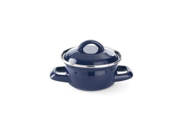 Hendi Suppen-/Saucentöpfchen - mit Deckel, 0,5 L, ØxH: 115x95 mm, 625804