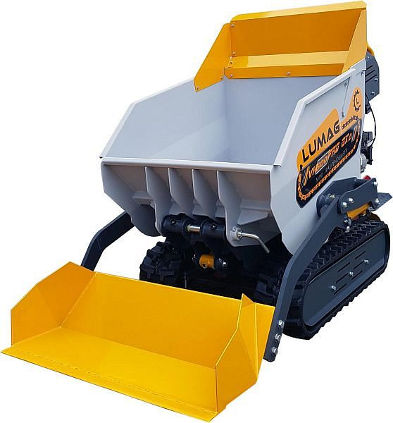 LUMAG Vollhydraulischer Minidumper mit Kettenantrieb Vollausstattung, VH 500PROA