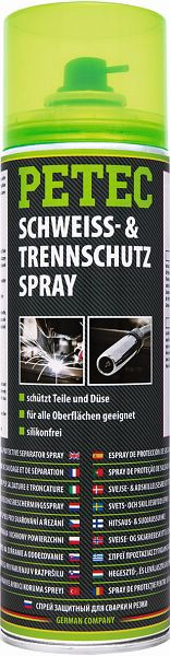 Petec Schweiß- & Trennschutzspray Co2, 500ml, VE: 6 Stück, 72050