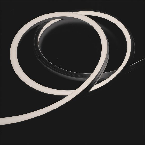 ISOLED LED NEON940 Flexband Twist+Bend B16H16, 24V DC, 10W, IP67, 4000K, 5m, 140 LED/m, mit Montageclips, 116179