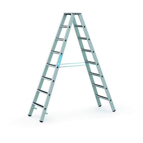 ZARGES R13step B - LM-Stufen-Stehleiter 2 x 8 Stufen, 41559