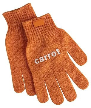 Contacto Gemüseputzhandschuh, orange für Karotten CARROT, VE: Paar, 6537/009