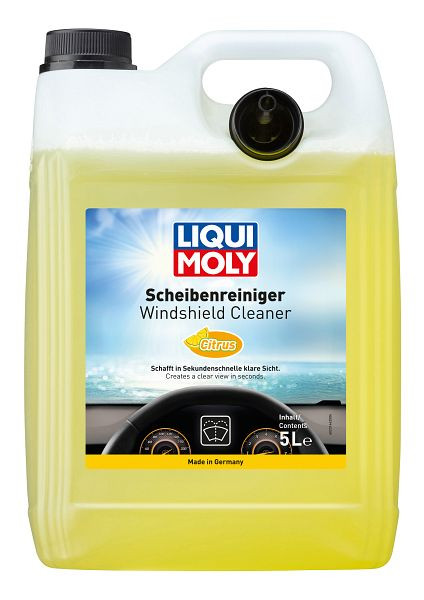 LIQUI MOLY Scheibenreiniger Citrus, Kanister Kunststoff, VE: 5 Liter, 23144