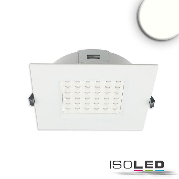 ISOLED LED Downlight Prism blendungsreduziert 18W, IP54, neutralweiß, dimmbar, 113781