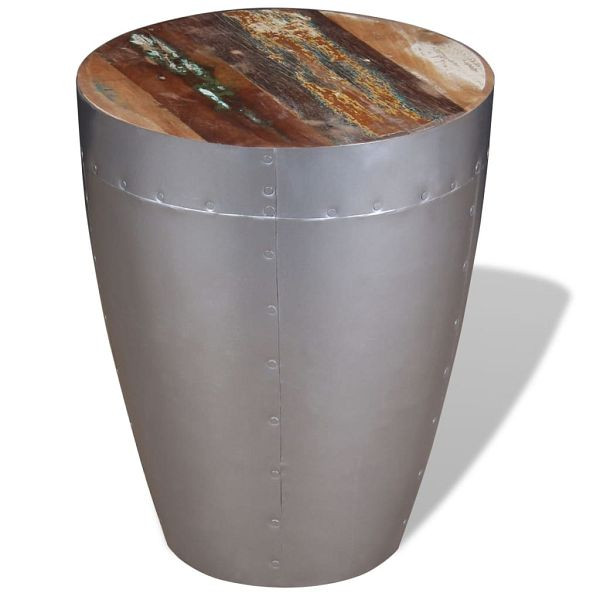 vidaXL Sitzhocker im Retro-Industrie-Design Altholz, 244243