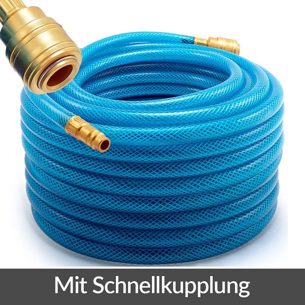 monzana Druckluftschlauch 20m Schnellkupplung/Stecker, 101651