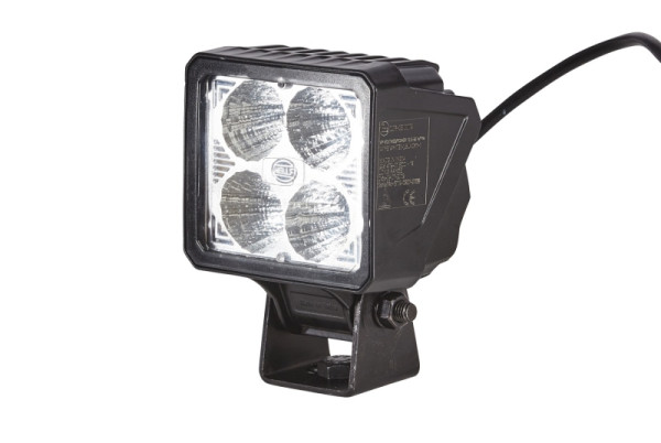 HELLA LED-Arbeitsscheinwerfer, Eco 18, 24/12V, 1350lm, geschraubt/Anbau, schwenkbarer Montagebügel, weitreichende Ausleuchtung, 500mm, 1GA 996 479-011