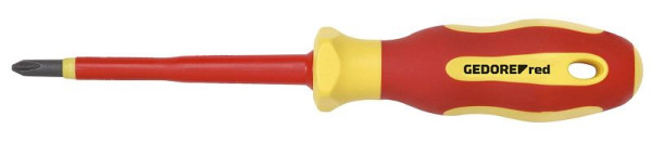 GEDORE red VDE-Schraubendreher PH2, Länge 100mm, 3301405