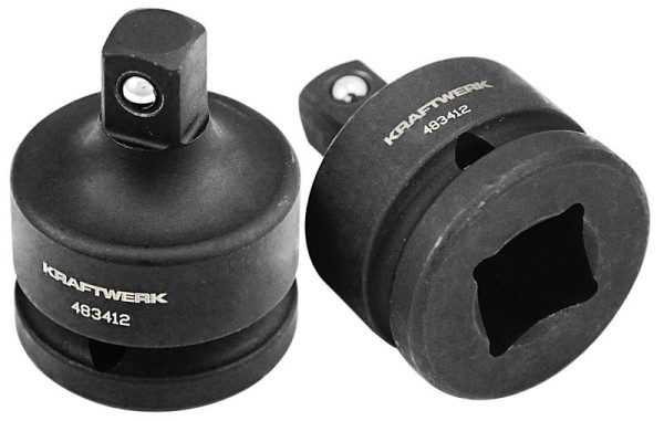 Kraftwerk 3/4" Schlag-Übergangsstück auf 1/2", Länge: 56 mm, 483412