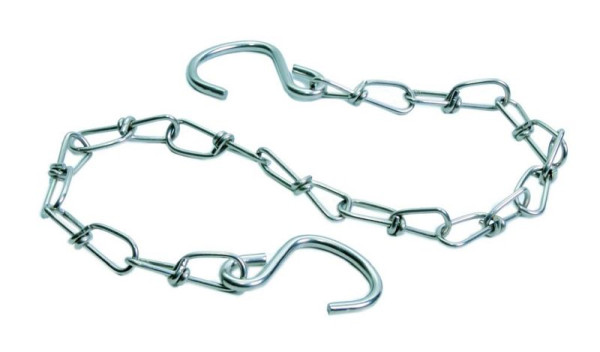 GEKA Kette "TW", mit S-Haken Edelstahl, 17.1238, 4015933080025