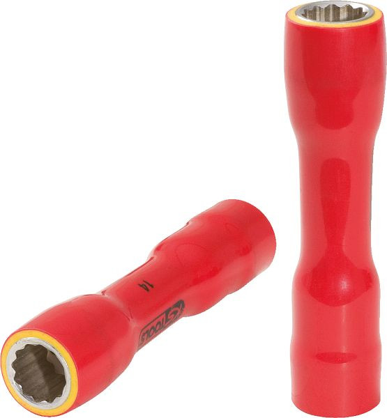 KS Tools 3/8" Stecknuss mit Schutzisolierung, XL, 10mm, 117.3853