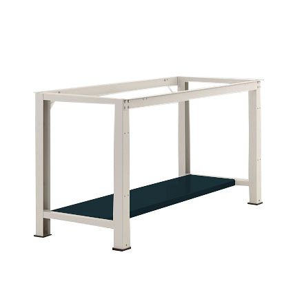 Manuflex Zwischenboden für PROFI Standard Einzelwerkbänke BxT 1500 x 700 mm, BxTxH = 1438 x 370 x 50 mm, Anthrazit, ZB3602.7016