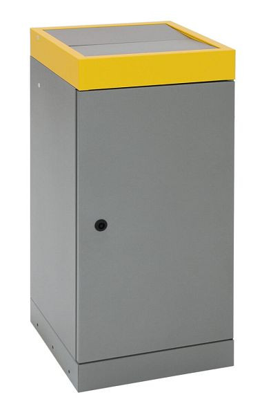 stumpf Abfalltrennung ProTec-Plus, graualu/1003, verzinkter Innenbehälter, 70 Liter, 607-070-0-2-103