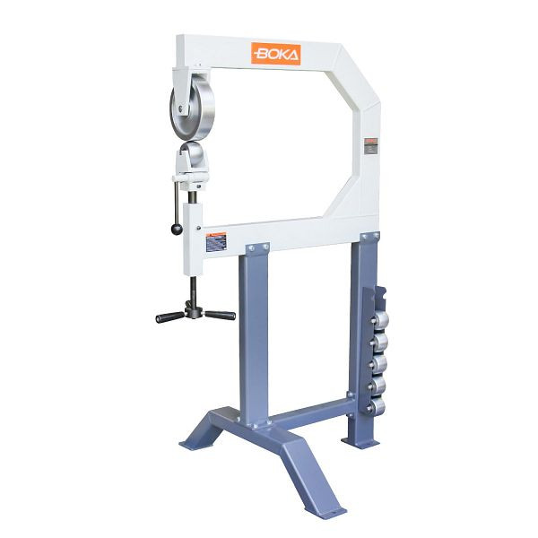 BOKA F1.2X710 Rollenstreckmaschine, Metallumformer mit 6 Formrädern, 710 mm Arbeitsbreite, 1,2 mm Blechstärke, Streckgerät & Blechbiegemaschine, 573221