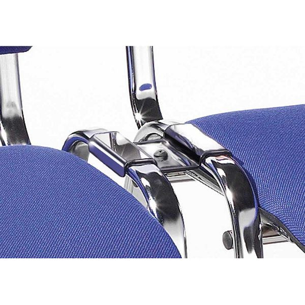 Deskin Reihenverbinder für Besucherstuhl ISO, verchromt, 155973