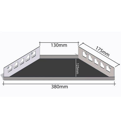 VIRAX 017021 Extra lichte moersleutel met smalle klemkop 210 mm