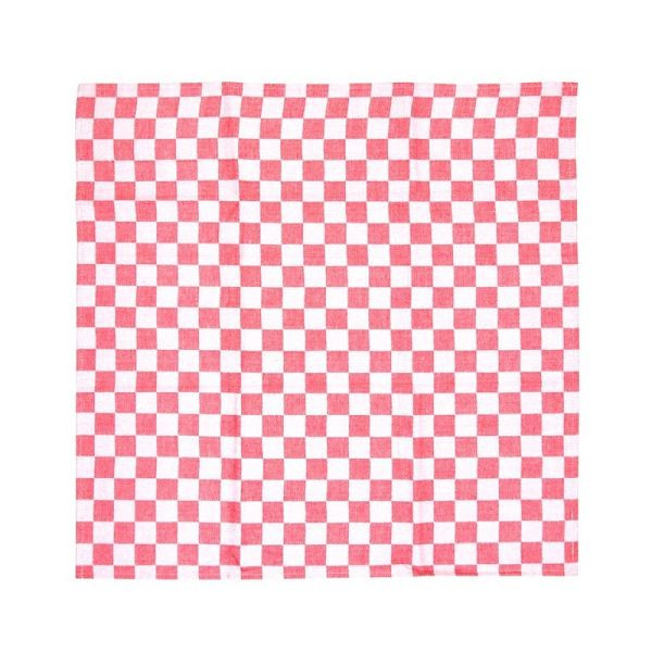 Vogue Geschirrtuch rot, 66 x 66 cm, einzeln erhältlich, E579